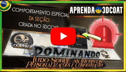Comportamento especial da Secao criada no 3DCoat Comportamento especial da Secao criada no 3DCoat