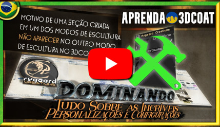 Motivo de uma seção criada em um dos modos de escultura não aparecer no outro modo no 3dcoat Motivo de uma seção criada em um dos modos de escultura não aparecer no outro modo no 3dcoat