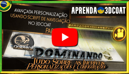 Avançada personalização usando script de navegação no 3dcoat Avançada personalização usando script de navegação no 3dcoat