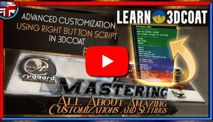 Advanced customization using right button script in 3dcoat Part 02 Advanced customization using right button script in 3dcoat Part 02