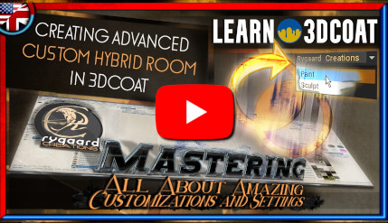 Creating advanced custom hybrid room in 3DCoat Creating advanced custom hybrid room in 3DCoat
