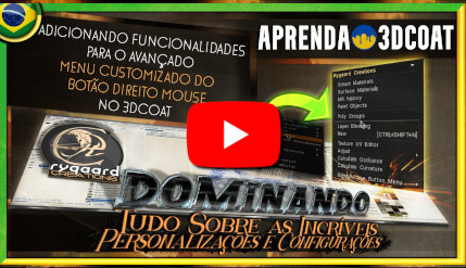 Adicionando funcionalidades para o avançado menu customizado do botão direito mouse no 3dcoat Adicionando funcionalidades para o avançado menu customizado do botão direito mouse no 3dcoat