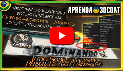 Adicionando qualquer menu do topo da interface para dentro do avançado menu customizado do botão direito mouse no 3dcoat Adicionando qualquer menu do topo da interface para dentro do avançado menu customizado do botão direito mouse no 3dcoat