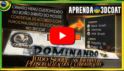Criando menu customizado do botão direito do mouse contextual de acordo com funcionalidades selecionadas no 3dcoat Criando menu customizado do botão direito do mouse contextual de acordo com funcionalidades selecionadas no 3dcoat