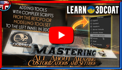 Adding tools with complex scripts from the retopo or modeling toolset to the left panel in 3dcoat Adding tools with complex scripts from the retopo or modeling toolset to the left panel in 3dcoat