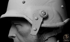 Rygaard Creations Ukrainian Sapper head detail